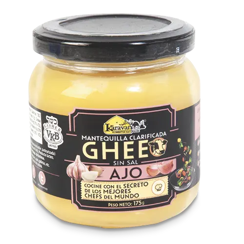 MANTEQUILLA GHEE CLARIFICADA KARAVANSAY AJO 175G