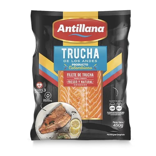 TRUCHA DE LOS ANDES ANTILLANA 450G