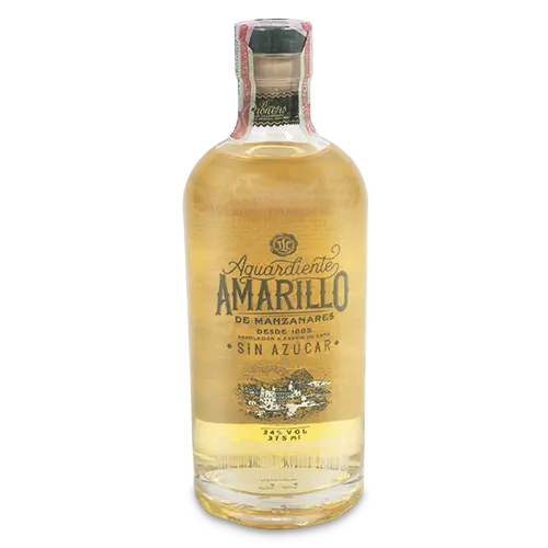 AGUARDIENTE AMARILLO DE MANZANARES PIONERO 375ML