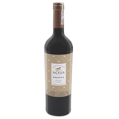 VINO TINTO LA CELIA MALBEC RESERVADO750ML