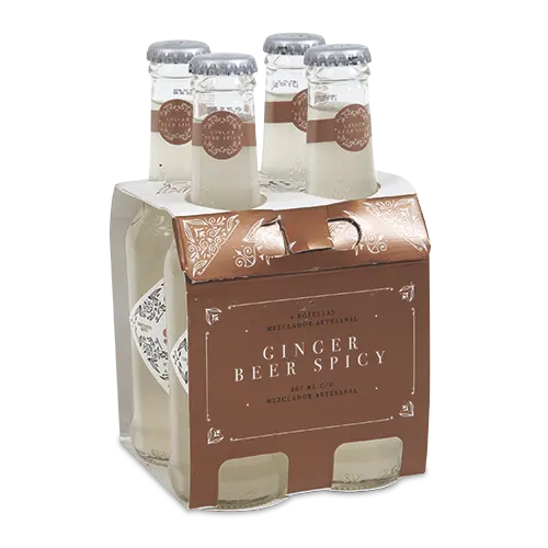 AGUA TONICA MIL976 GINGER BEER SPI BOTELLA 205MLX4U