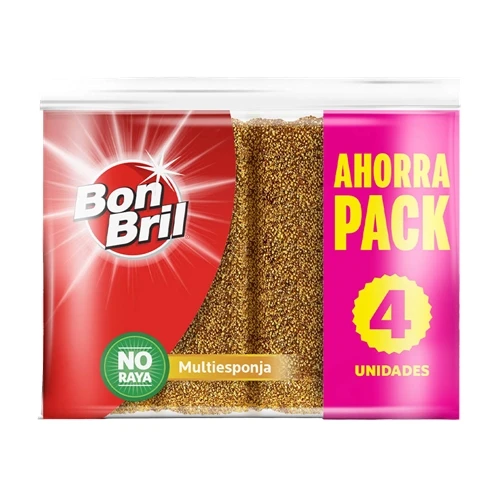 MULTIESPONJA BON BRIL AHORRA PACK 4U