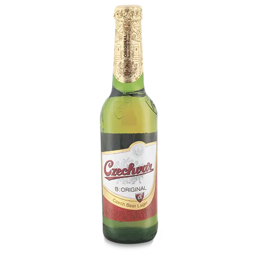 CERVEZA CZECHVAR B ORIGINAL BOTELLA 330ML
