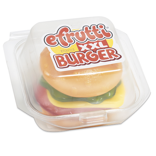 Gomas Mini Burguer Xxl Efrutti 50 g