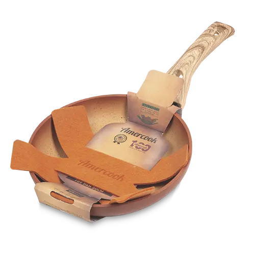 SARTEN AMERCOOK ALUMINIO TERRACOTA 20CM