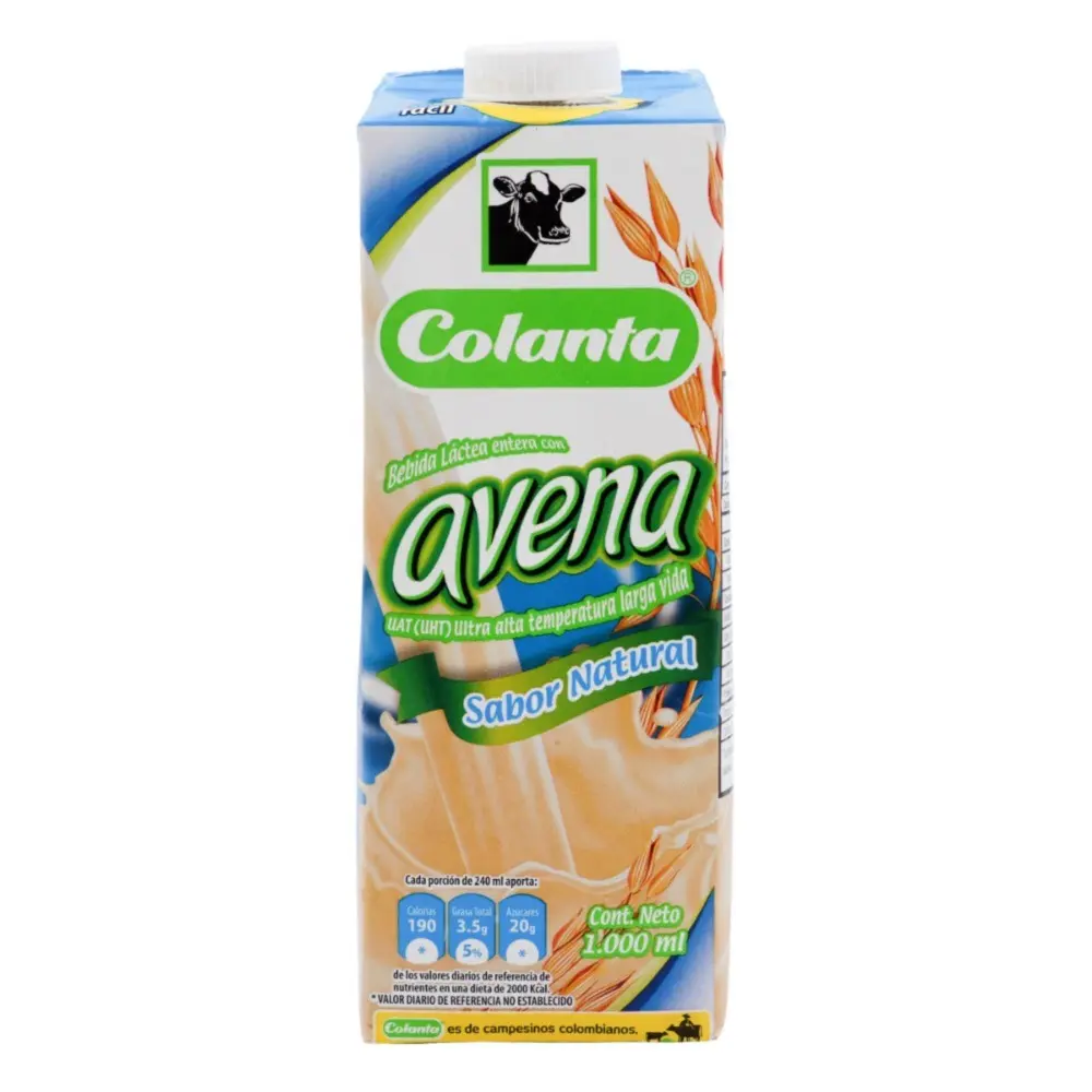 AVENA SABOR NATURAL COLANTA 1000ML
