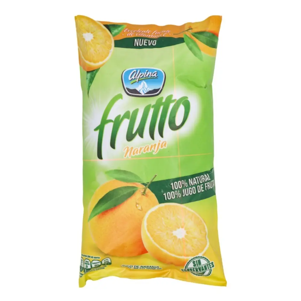 JUGO DE NARANJA ALPINA FRUTTO 1L