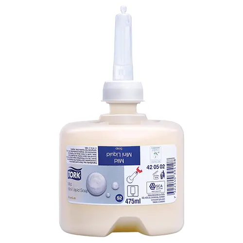 TORK® JABÓN MINI LIQUIDO PARA MANOS X 475 ML