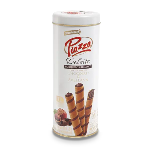 PIAZZA DELEITE CHOCOLATE DE AVELLANA 20GX12U