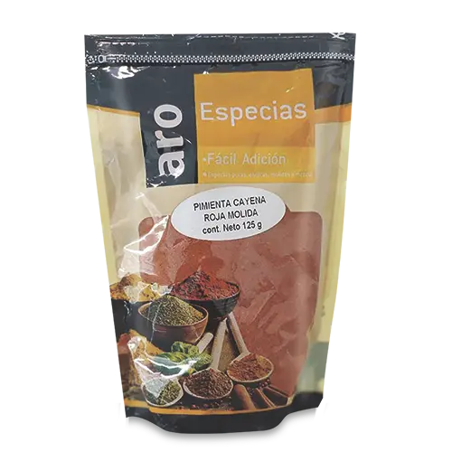 PIMIENTA CAYENA ROJA MOLIDA ARO 125G