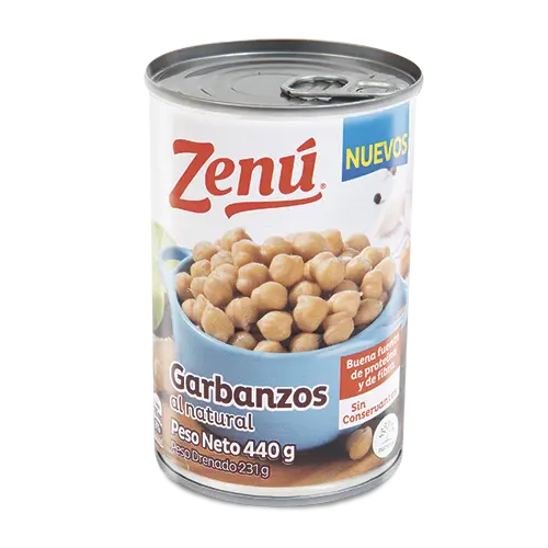 GARBANZOS ZENU 440G