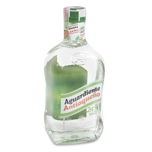 AGUARDIENTE ANTIOQUENO VERDE SIN AZUCAR 24 750ML