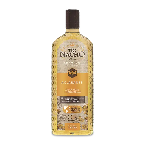 Shampoo Tío Nacho Anticaída Aclarante x 1 lt