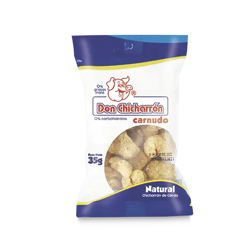 CHICHARRON CARNUDO NATURAL DON CHICHARRON 35G