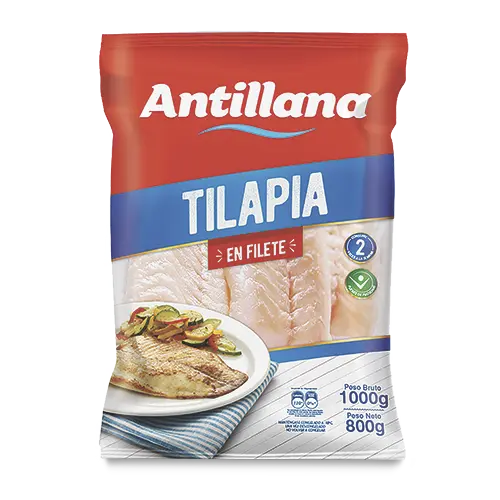 FILETE TILAPIA ANTILLANA 1000G