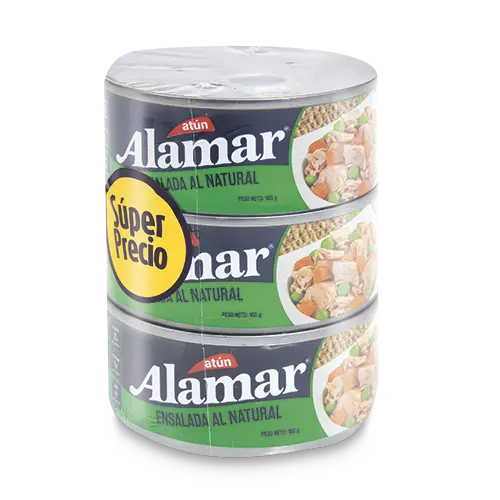 Of Ensalada Atun Al Natural Alamar 160Gx3U
