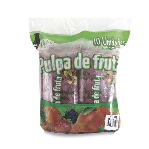 PULPA DE FRUTA CONGELADA DE MORA ARO 90GX10U