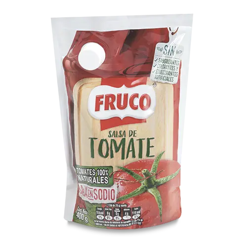 SALSA DE TOMATE FRUCO PET 400G