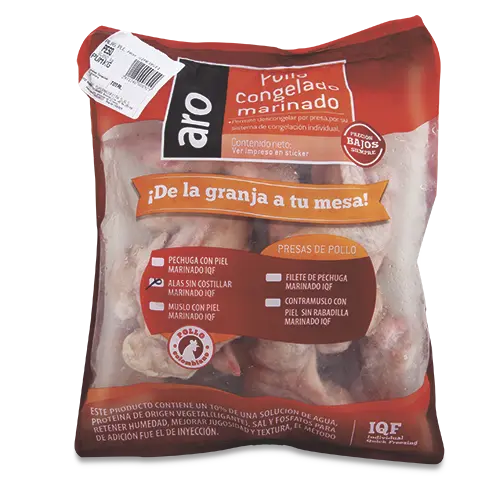 ALAS SIN COSTILLAR IQF ARO KG