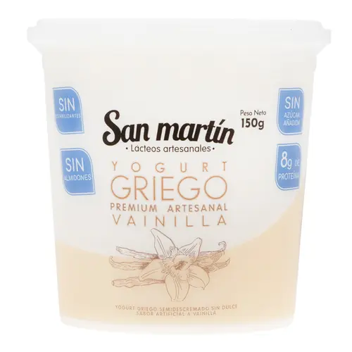 YOGURT GRIEGO VAINILLA SAN MARTIN 150G