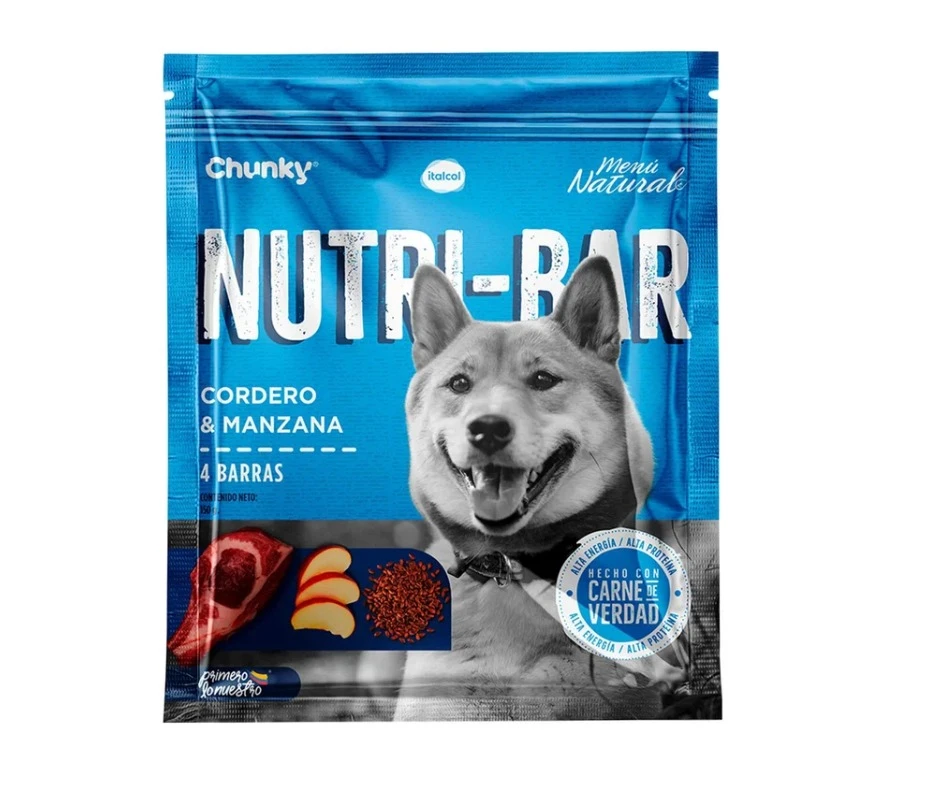 Snacks Nutri Bar Cordero Y Manzana 150 g