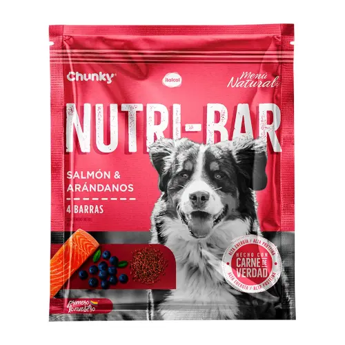 SNACK NUTRI BAR SALMON Y ARANDANOS 150G