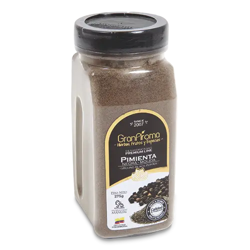 PIMIENTA NEGRA MOLIDA GRANAROMA LINEA PREMIUM 275G