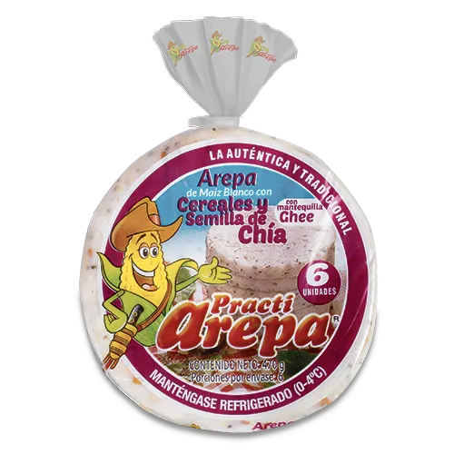 Arepa Practi Arepa Cereales Y Semillas De Chia 470g