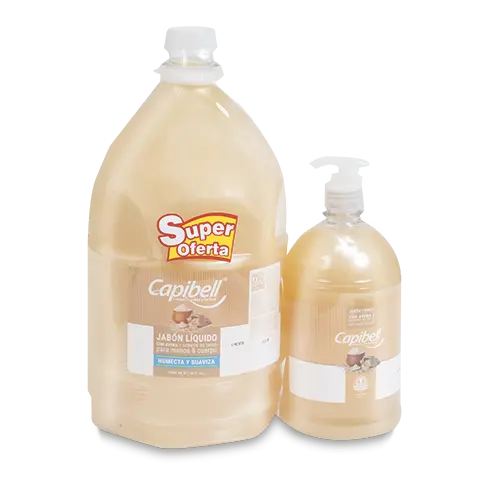 OFERTA JABON AVENA CAPIBELL 4000ML + JABON AVENA 1000ML