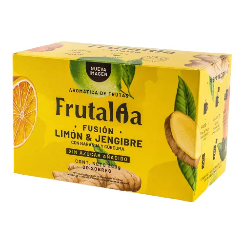 AROMATICA DE FRUTAS FRUTALIA LIMON & JENGIBRE 20U