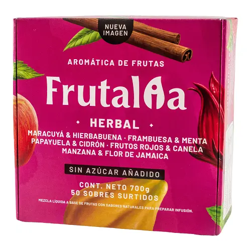 AROMATICA DE FRUTAS FRUTALIA SURTIDA HERBAL 50U