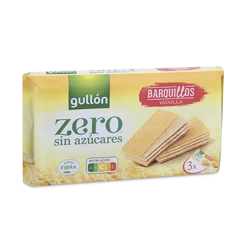 GALLETA GULLON WAFER BARQUILLOS DE VAINILLA 180GEN3U
