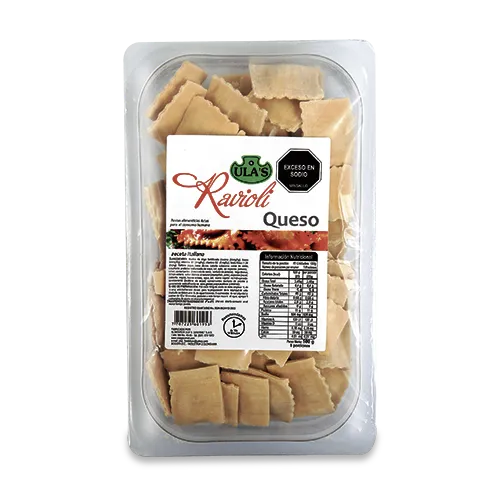 RAVIOLI ULA'S DE QUESO 500G