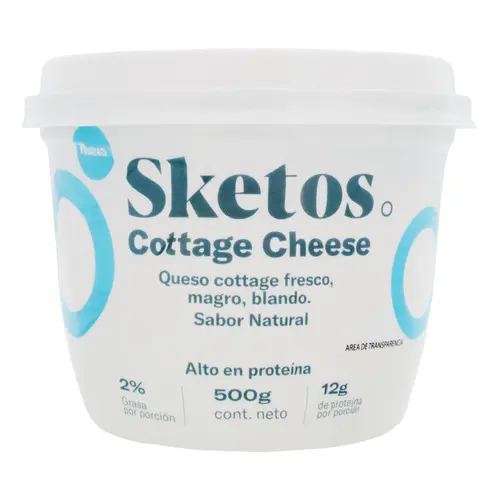 QUESO SKETOS COTTAGE NATURAL 500G