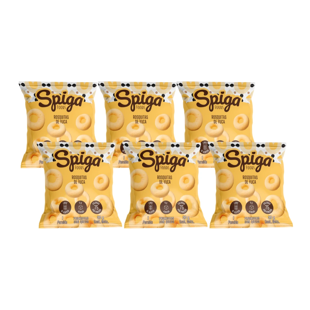 Rosquitas Spiga De Yuca Sin Gluten 120Gen6U