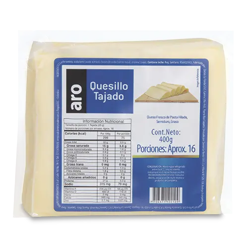 QUESILLO ARO TAJADO 400G