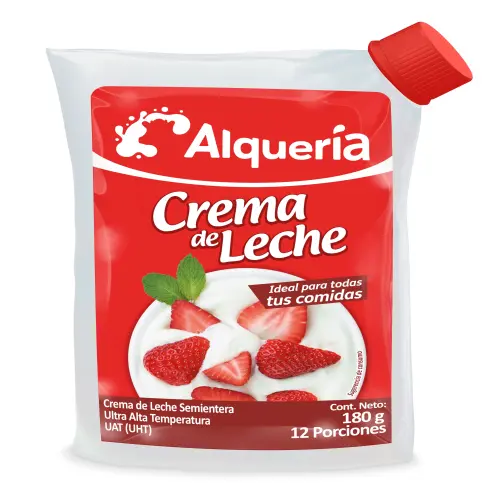 CREMA DE LECHE ALQUERIA 180GX3U