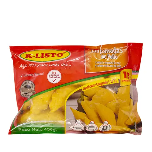 EMPANADA DE POLLO K-LISTO 456GEN12U