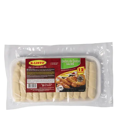 DEDO DE QUESO COCTEL K-LISTO 12UEN360G