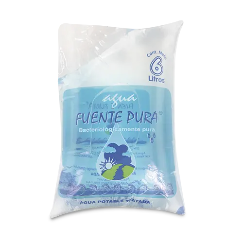 AGUA POTABLE FUENTE PURA EN BOLSA 6000ML