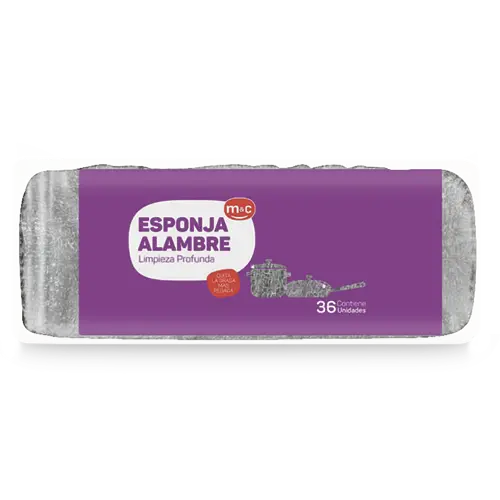 Esponja Alambre M&C 36U