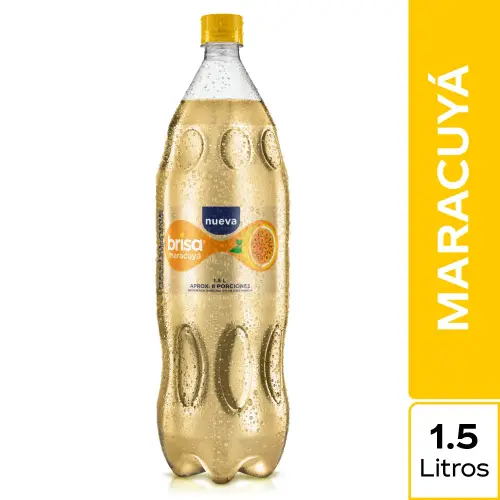 AGUA BRISA SABORIZADA CON GAS MARACUYA 1500ML