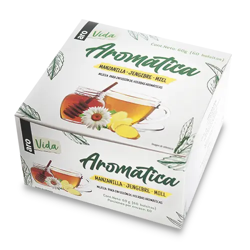 Aromatica Aro Vida Manzanilla Jengibre Miel 60Gen60U