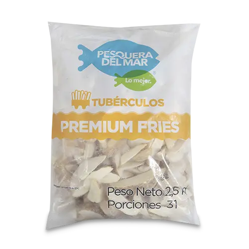 PAPAS PESQUERA DEL MAR CASCOS CON PIEL 2500G