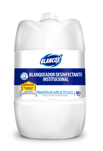 Blanqueador Blancox Pro Con Hipoclorito 13% 20 l