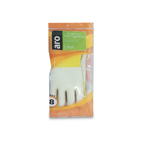 GUANTE DOMESTICO ARO CURRUGADO TALLA 8
