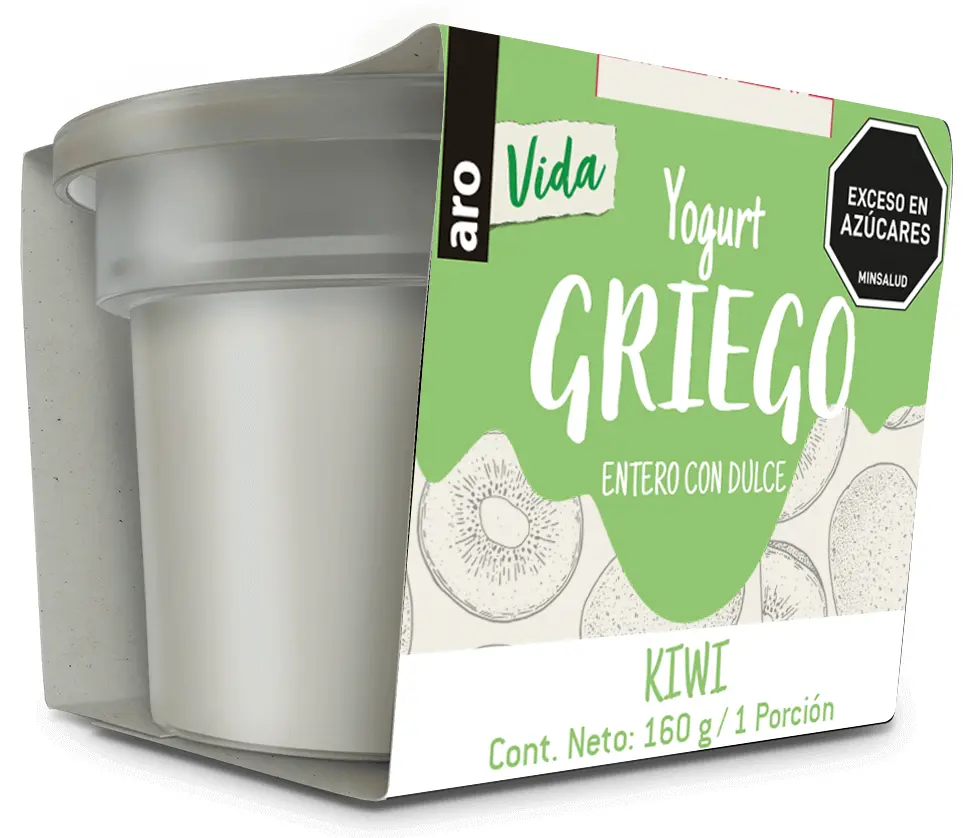 YOGUR GRIEGO ARO VIDA KIWI 160G