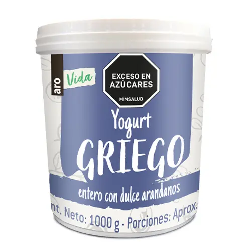 YOGUR GRIEGO ARO VIDA ARANDANOS 1000G