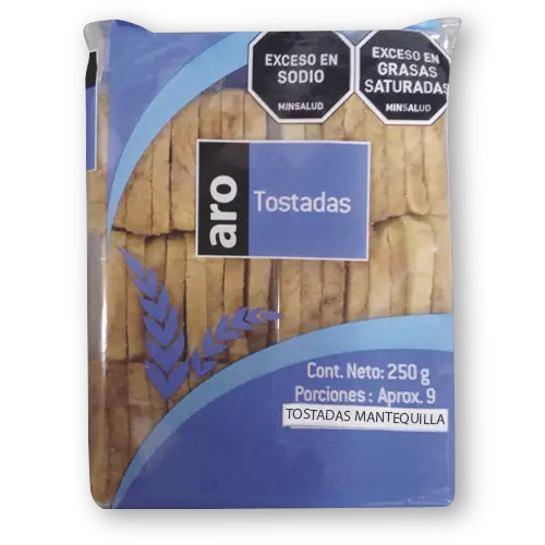 Tostadas Aro Mantequilla 250 g