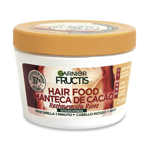 MASCARILLA FRUCTIS HAIR FOOD CACAO 350ML